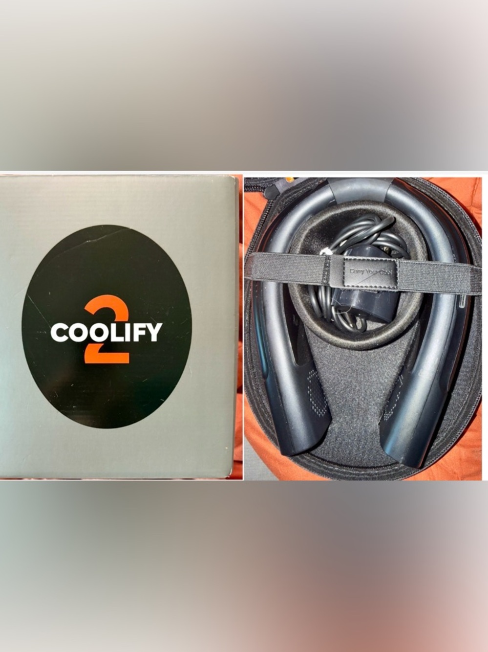 TORRAS COOLIFY2 Neck Air Conditioner - Black~NEW IN BOX